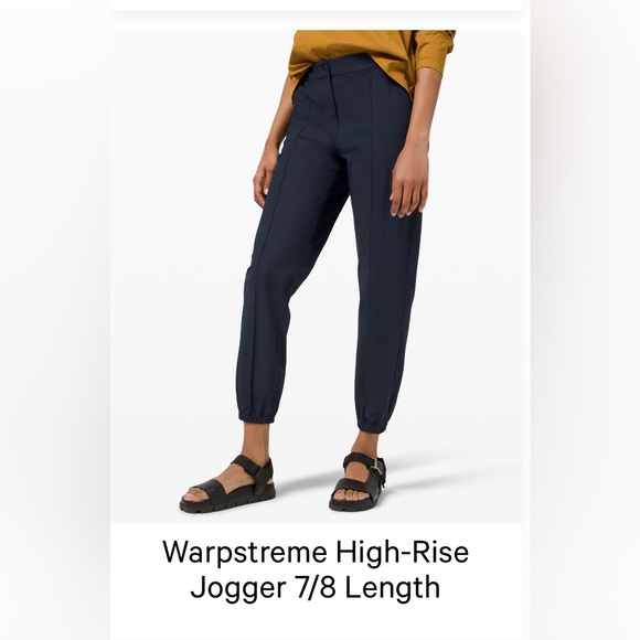 lululemon athletica Pants - Lululemon Warpstreme High-Rise Jogger 7/8 Length